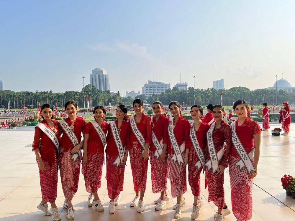 Potret Puteri Indonesia di Perayaan HUT ke-77 RI (Instagram.com/officialputeriindonesia)