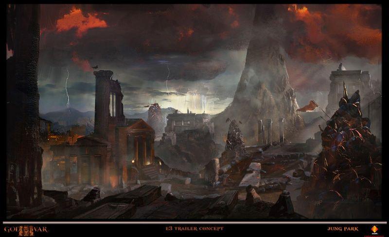 keadaan Yunani pada God of War 3 (neoseeker.com)