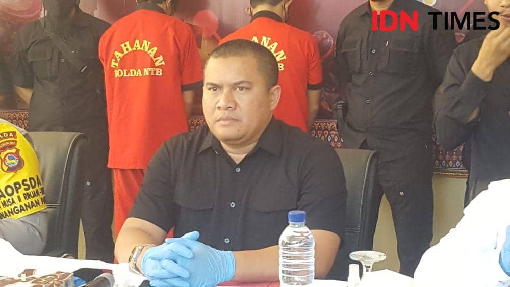Direktur Ditreskrimum Polda NTB Kombes Pol Teddy Rustiawan. (IDN Times/Muhammad Nasir)