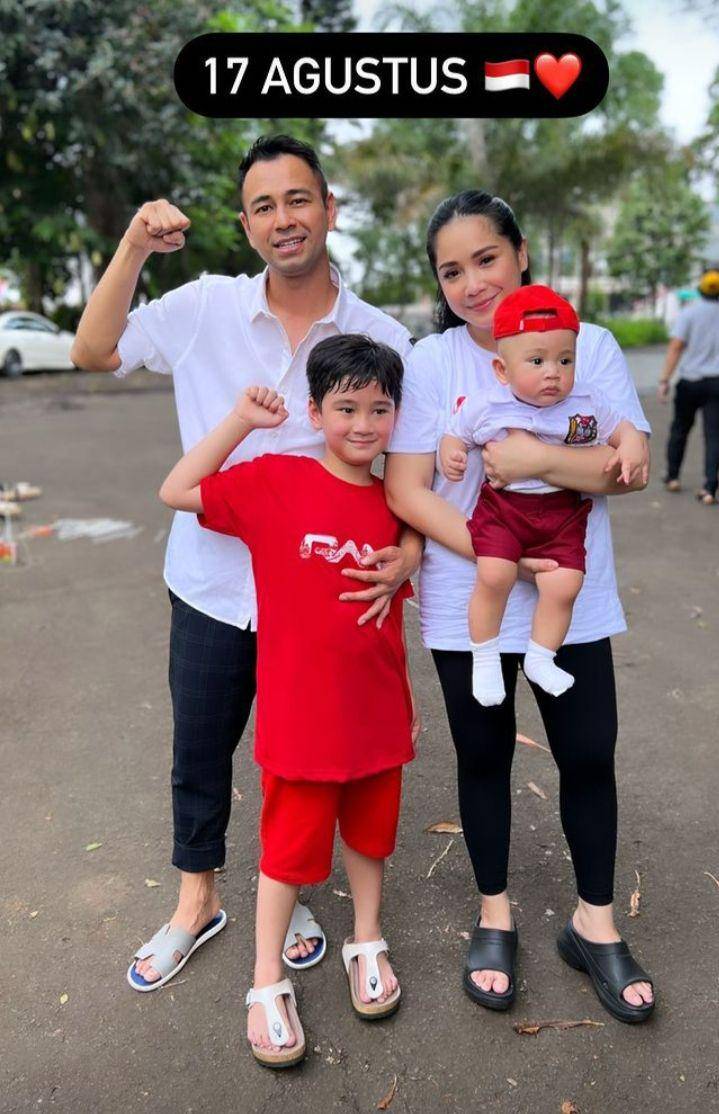 potret balita artis kenakan kostum merah-putih (instagram.com/raffinagita1717)