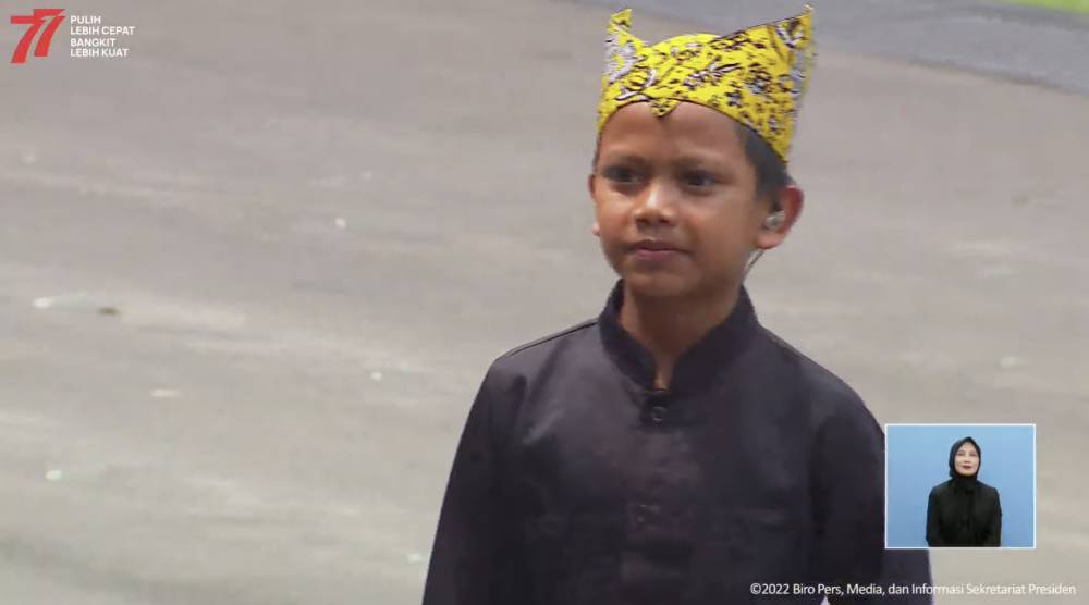 Farel Prayoga (YouTube.com/Sekertariat Presiden)
