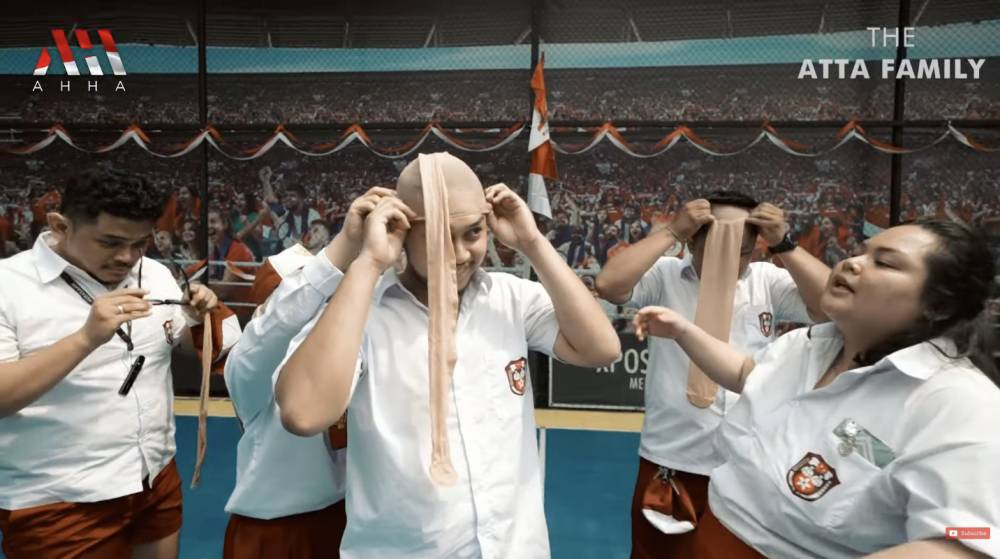 momen Atta merayakan Hari Kemerdekaan Indonesia (YouTube.com/AH)