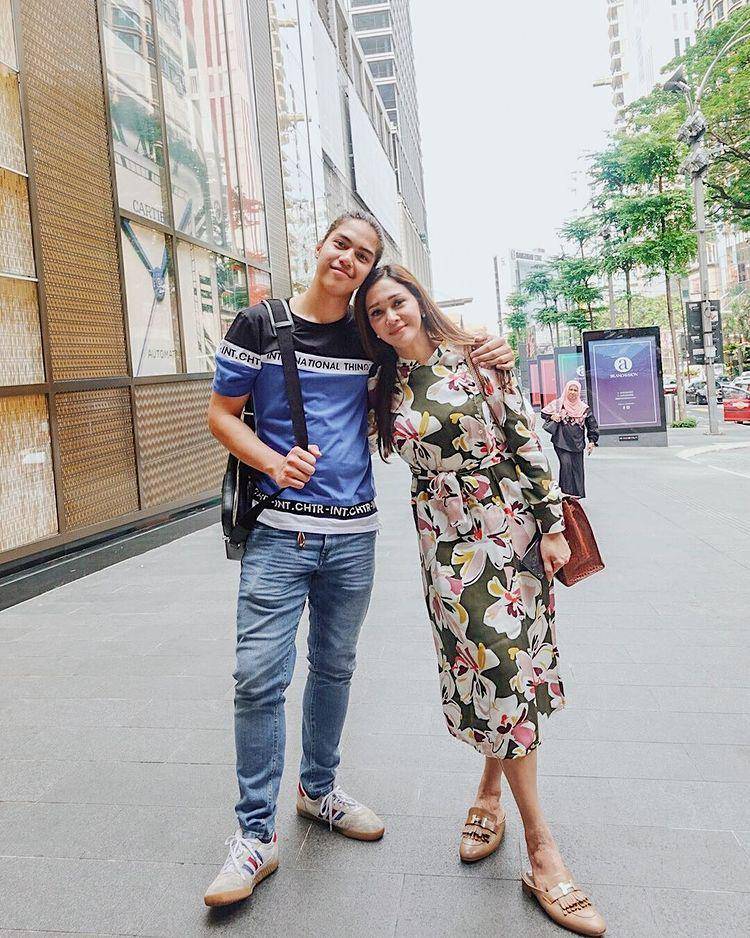 potret Maia Estianty dan anak kedua (instagram.com/elelrumi)