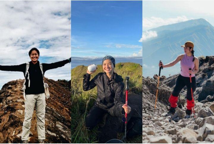 9 Seleb Perempuan yang Hobi Mendaki Gunung, Pesonanya Gak Luntur