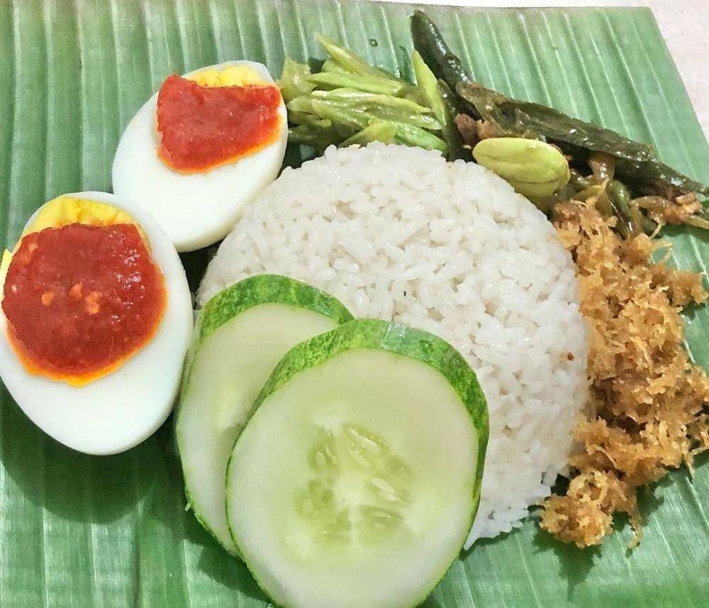 Ilustrasi nasi uduk (instagram.com/resepnasiudukk)