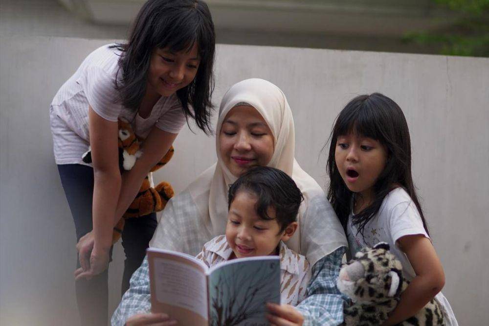 potret Natasha Rizky dan ketiga buah hati (instagram.com/natasharizkynew)