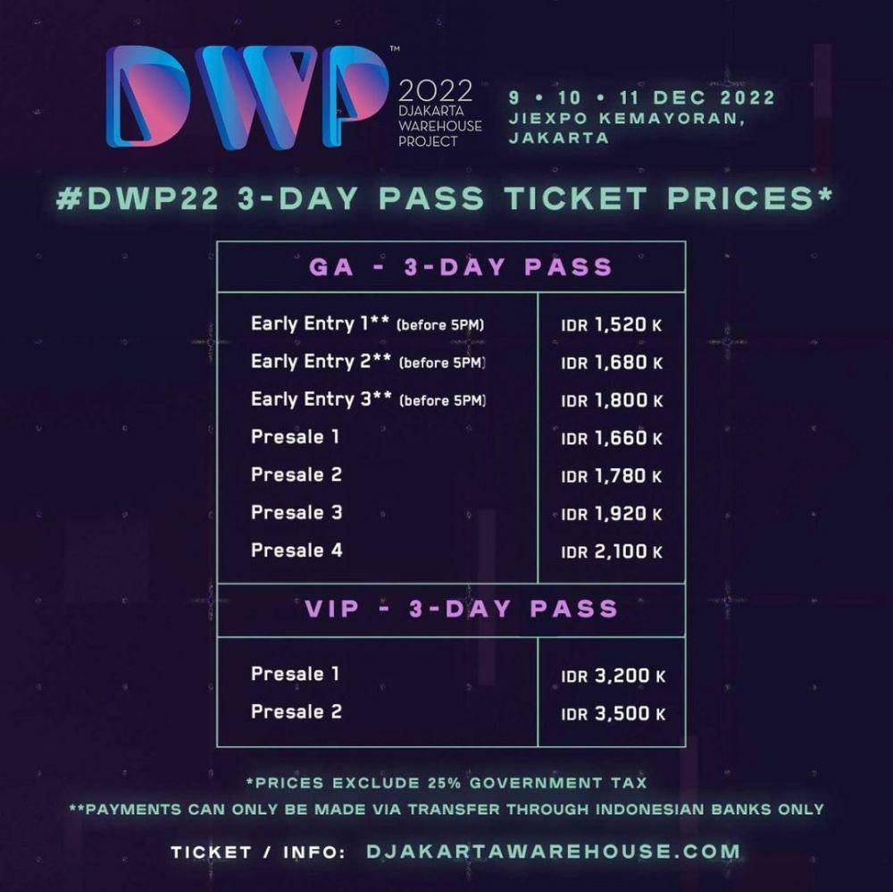 Djakarta Warehouse Project 2022. (instagram.com/djakartawarehouseproject)