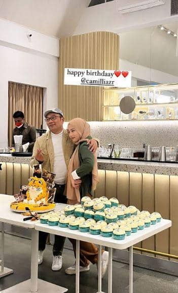 ulang tahun Zara (Instagram.com/camilliazr)