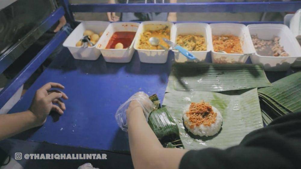 potret warung nasi bakar Melati (youtube.com/thariqhalilintar)