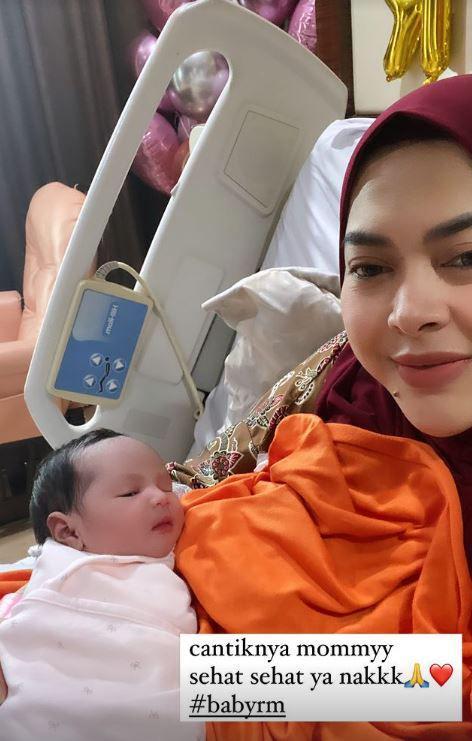 Aisyahrani melahirkan anak ketiga (Instagram.com/syh55)