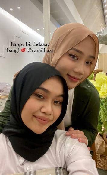 ulang tahun Zara (Instagram.com/camilliazr)