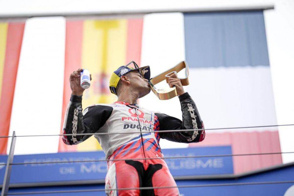 potret kemenangan pertama Jorge Martin di kelas MotoGP (motogp.com)