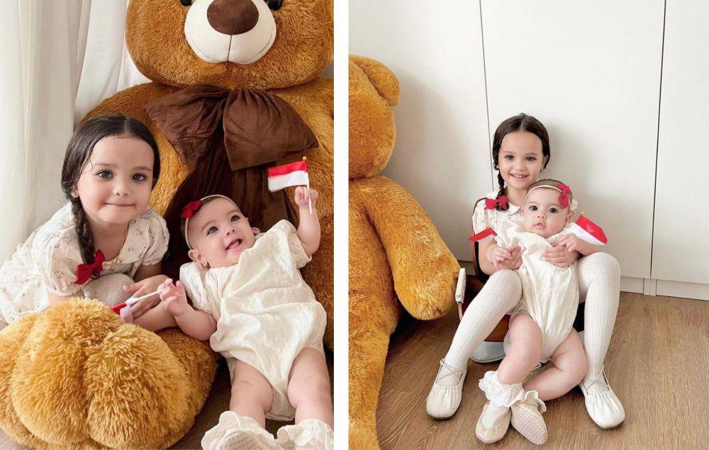 9 Potret Shireen dan Shakira, Anak Irvan Farhad, yang Kompak Menawan!