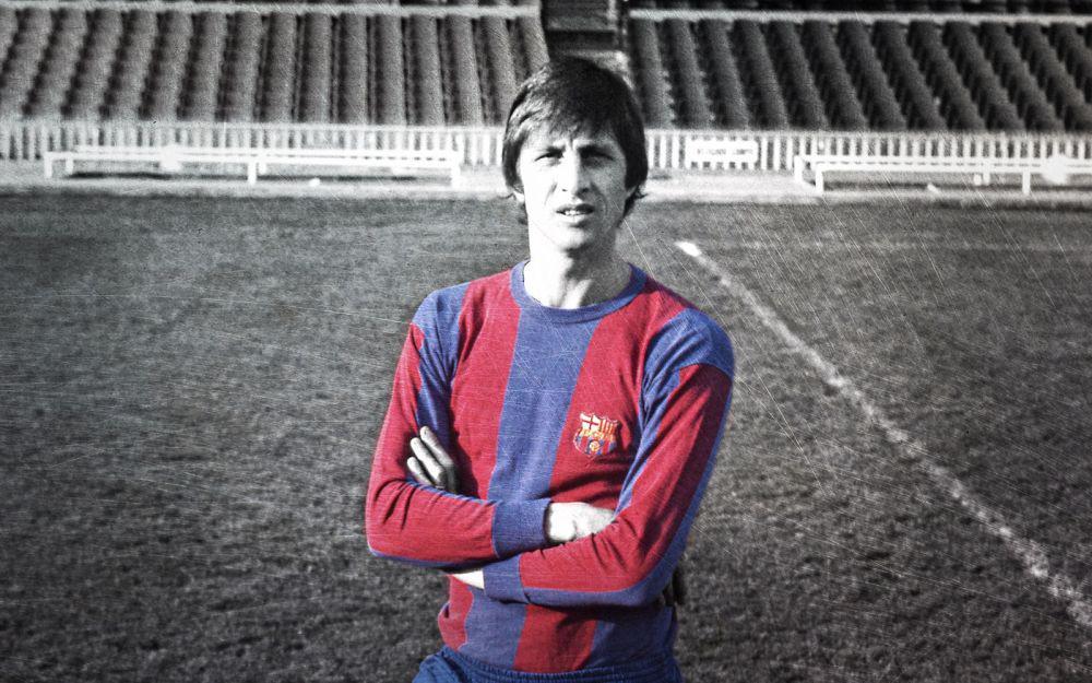 Johan Cruyff (twitter.com/FCBarcelona)