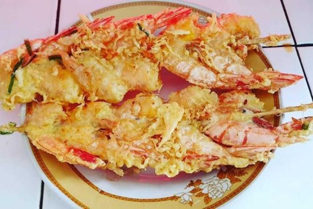 Resep Sate Udang Goreng, Tekstur Renyahnya Menggoyang Lidah