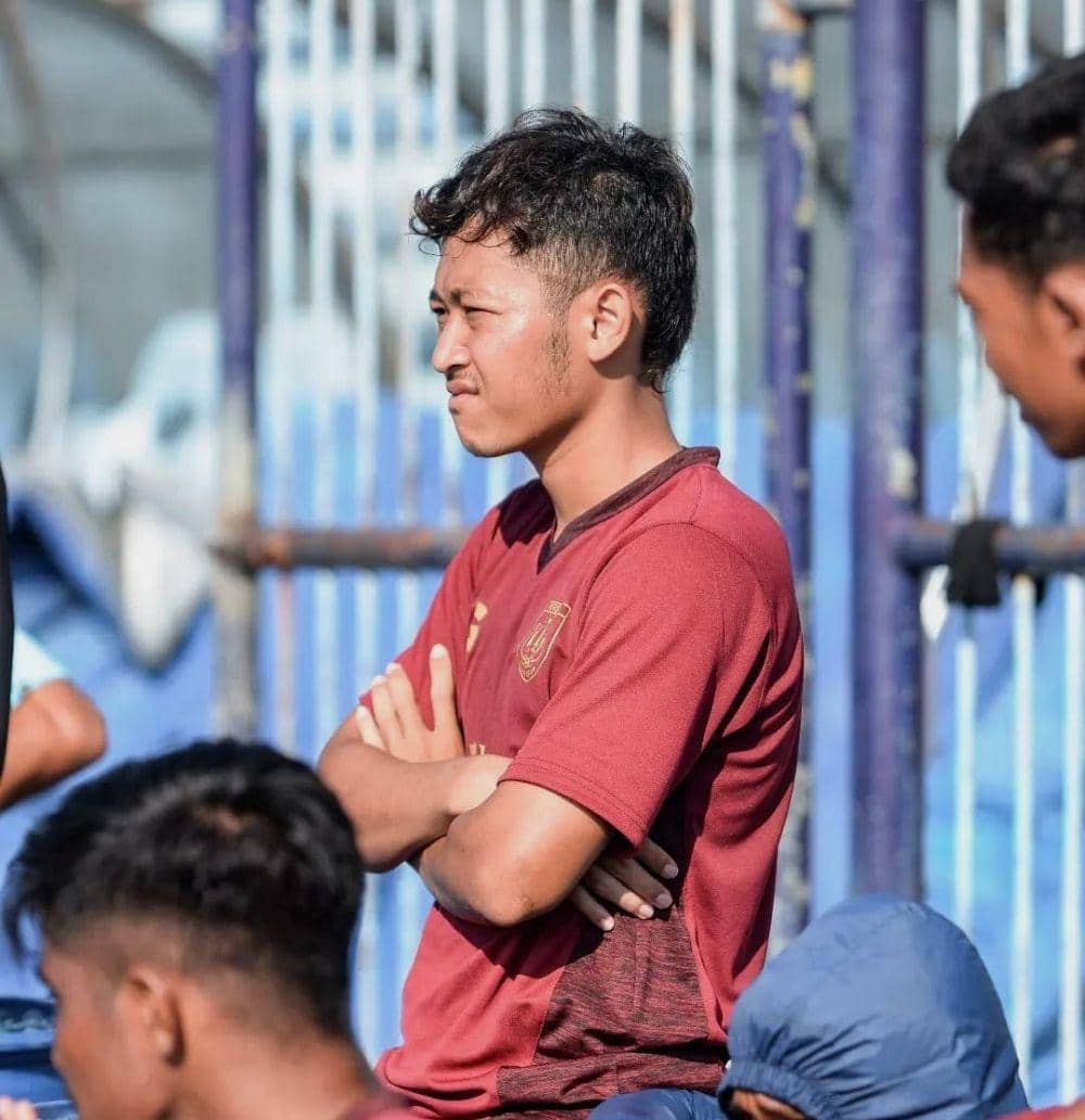 Iqbal Hadi Perdana salah satu punggawa Persela Lamongan harus menjalani operasi akibat mengalami cedera. Dok Istimewa