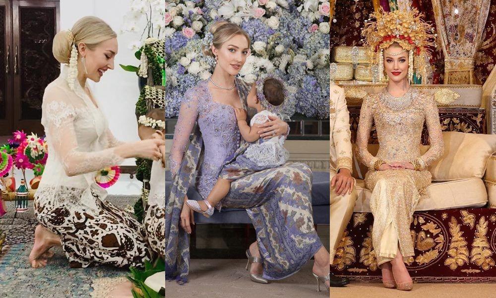 10 Inspirasi Kebaya Varsha Strauss, Tampilannya Selalu Elegan!