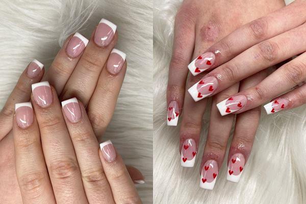 22 Inspirasi Desain Nail Art untuk Square Nails