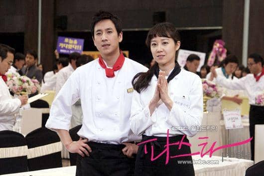 Lee Sun Kyun dan Gong Hyo Jin di drama Pasta (dok. MBC/Pasta)