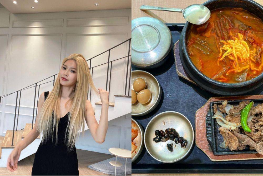 Sooyoung SNSD (instagram.com/sooyoungchoi) | Aneka makanan Korea (instagram.com/michelepavan)