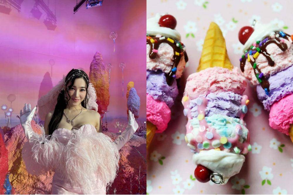 Tiffany SNSD (instagram.com/girlsgeneration) | Es krim (instagram.com/scrumptiousdoodle)