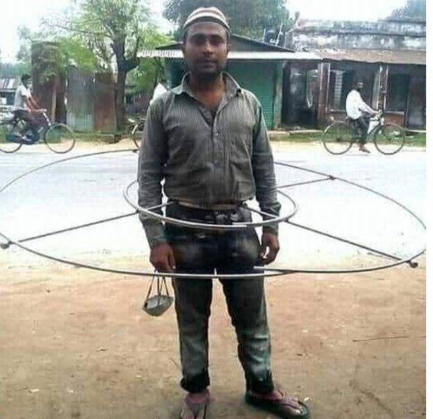 kelakuan kocak bapak-bapak saat gabut (instgram.com/recehtapiviral)