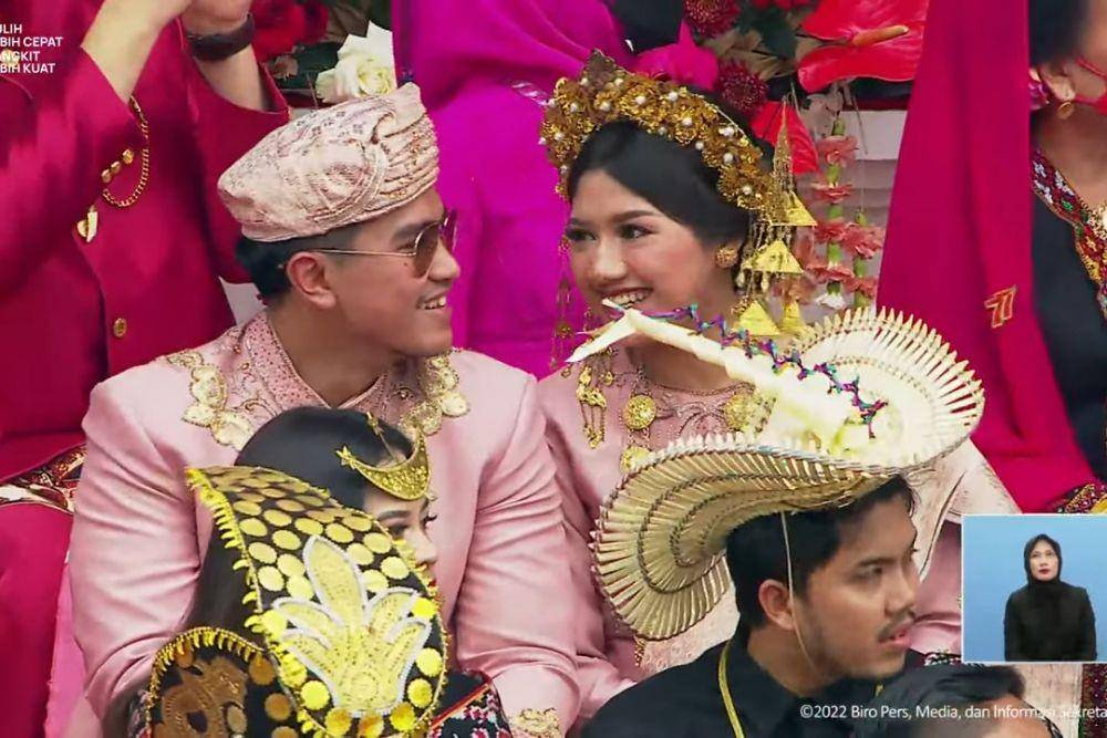 Erina Gudono dan Kaesang (dok. Sekretariat Presiden RI)