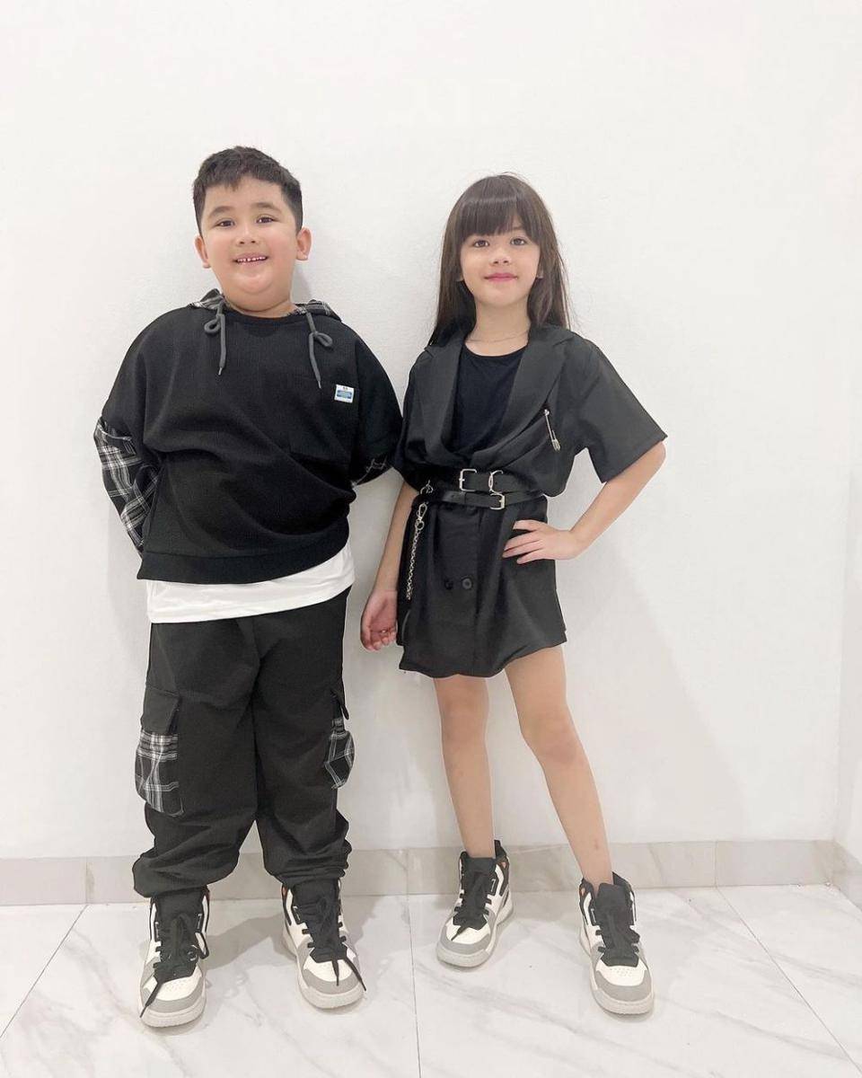 Zoe Joanna dan Zac Jaden (instagram.com/twinszfrizzy)
