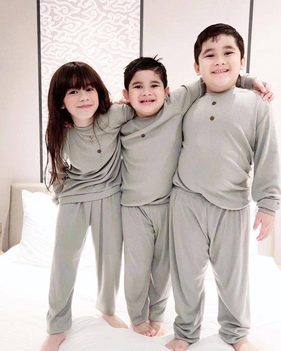 Zoe Joanna, Zac Jaden, dan Zayn Jowden (instagram.com/dhenaaldhaliadevanka)