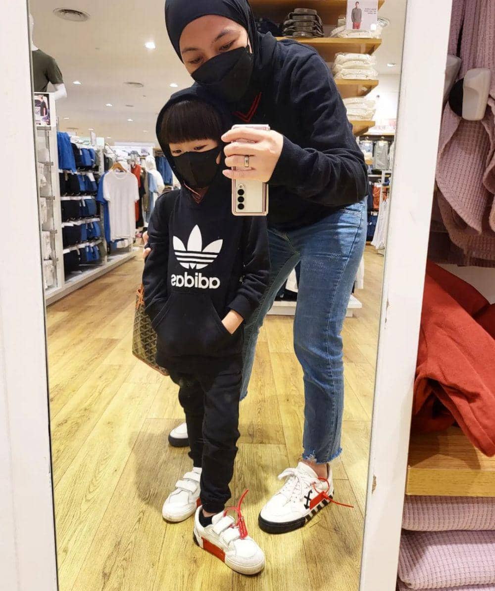 Dian Ayu Lestari dan Btara Langit Anandayu (instagram.com/dianayulestari)