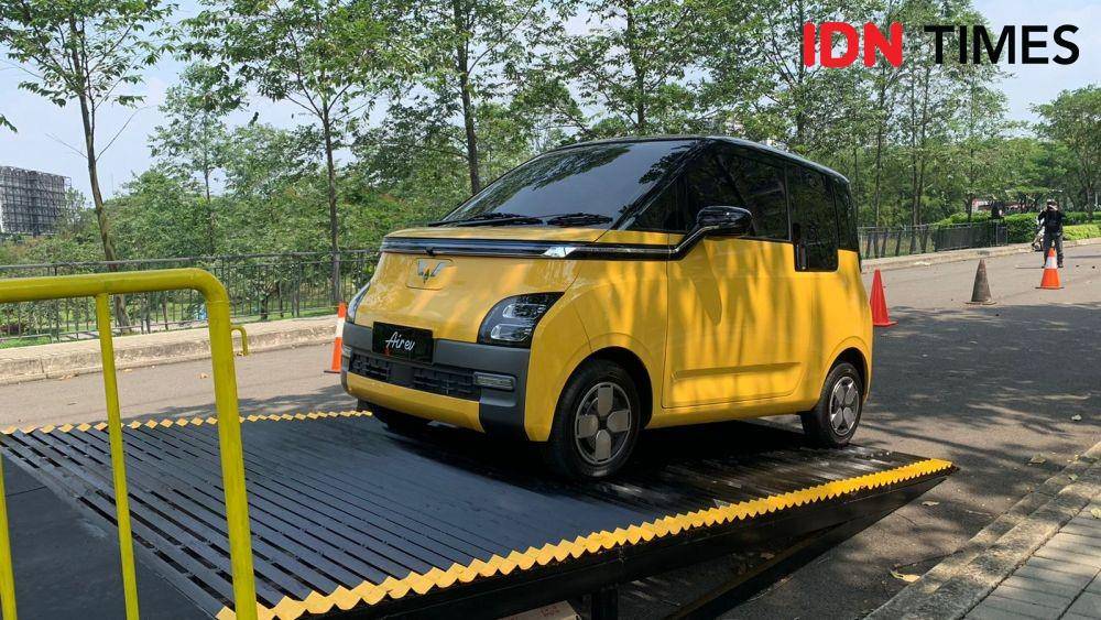 Fitur AVH di tes saat melewati tanjakan (IDN Times/Fadhliansyah)