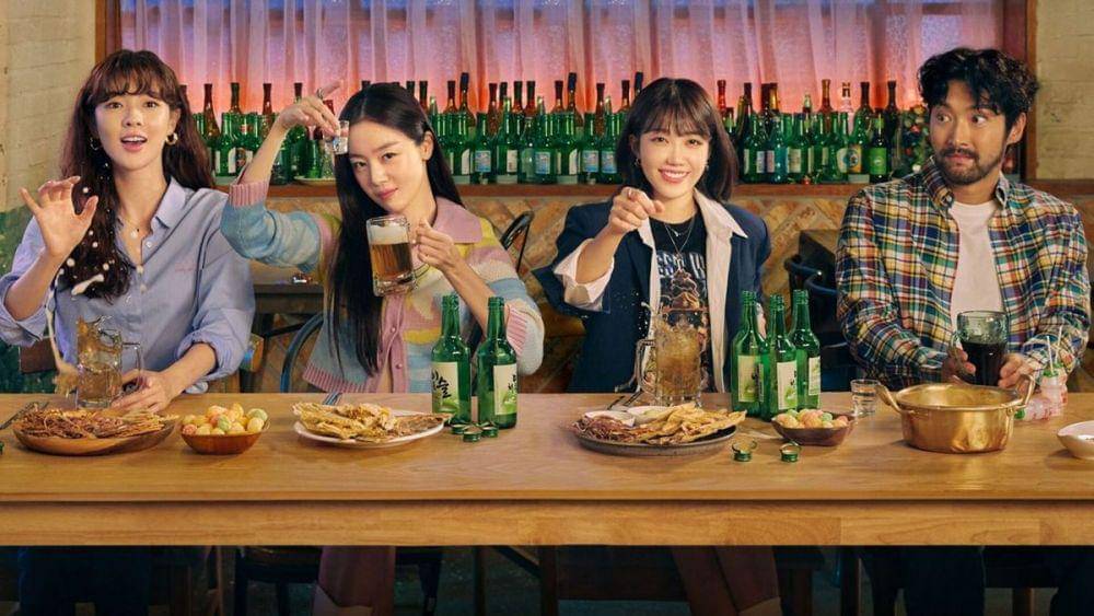 Ilustrasi anju dalam drama work later drink now (https://www.senscritique.com/serie/work_later_drink_now/45438209)