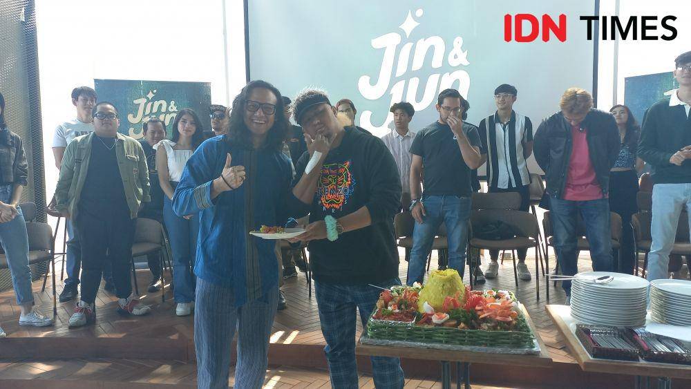 konferensi pers Jin & Jun The Movie (IDN Times/Ines Sela Melia)