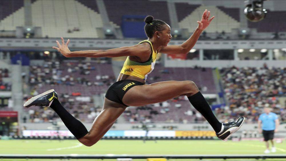 Shanieka Rickett, atlet lompat jingkat asal Jamaika (jamaica.loopnews.com)