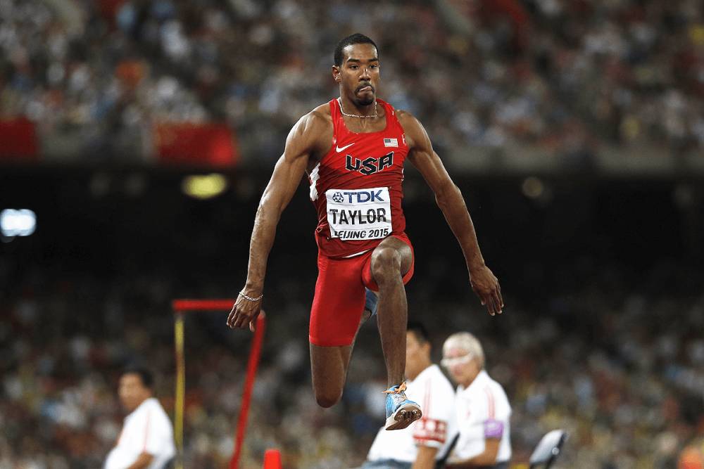 Christian Taylor, atlet lompat jingkat asal Amerika (worldathletics.org)