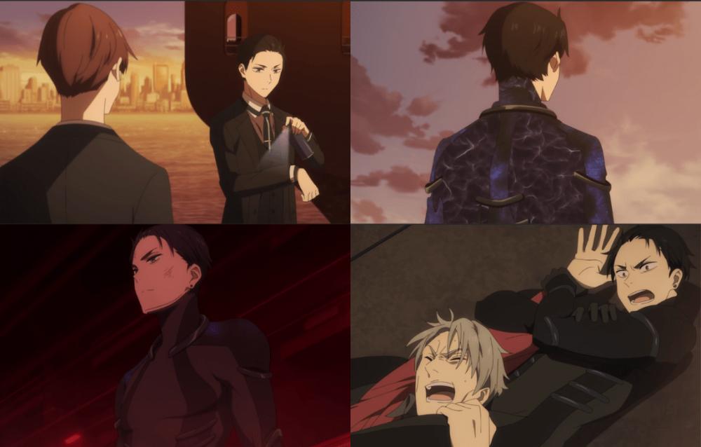Daisuke melawan penjahat dengan mengenakan baju tembus pandangnya. (dok. CloverWorks/Fugou Keiji Balance: Unlimited)