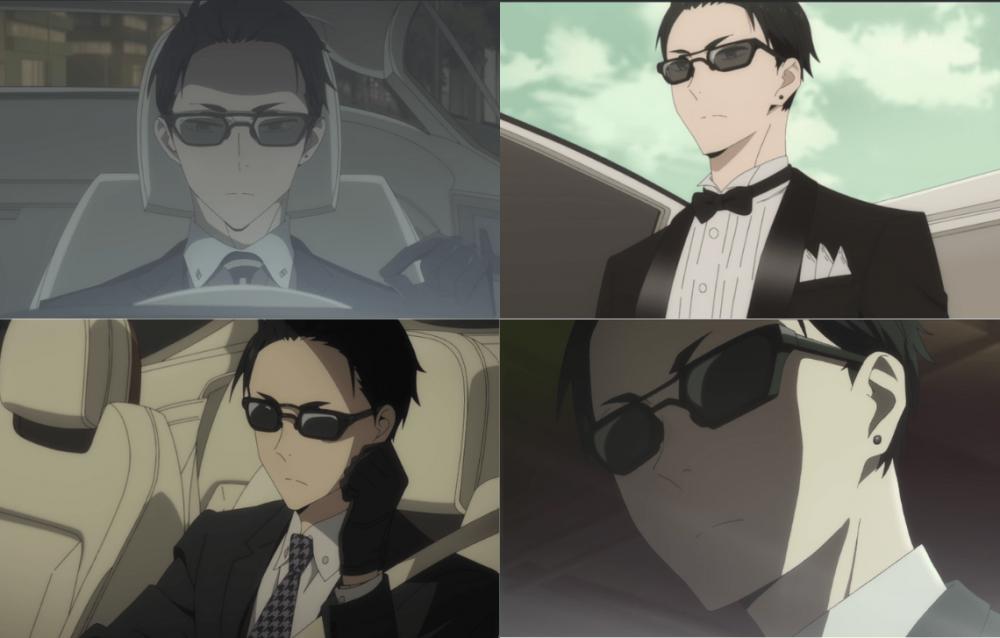 potret Daisuke ketika memakai kacamata (dok. CloverWorks/Fugou Keiji Balance: Unlimited)