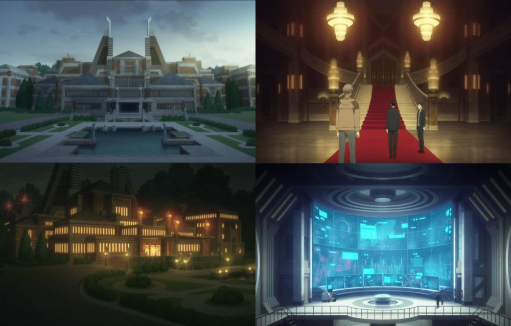 potret hunian Keluarga Kambe (dok. CloverWorks/Fugou Keiji Balance: Unlimited)