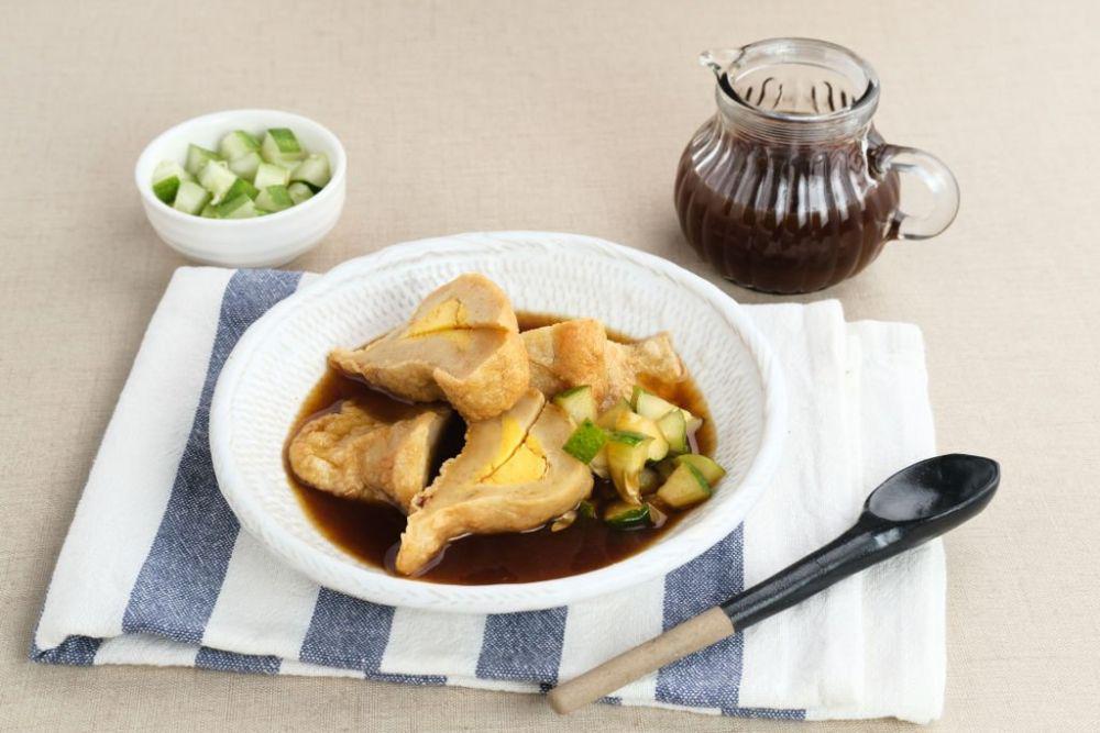 Resep Pempek Ikan Tuna Siram Kuah Cuko, Lemak Nian!