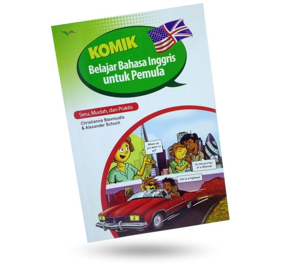 Cover buku Komik Belajar Bahasa Inggris untuk Pemula (twitter.com/LibrariBooks)