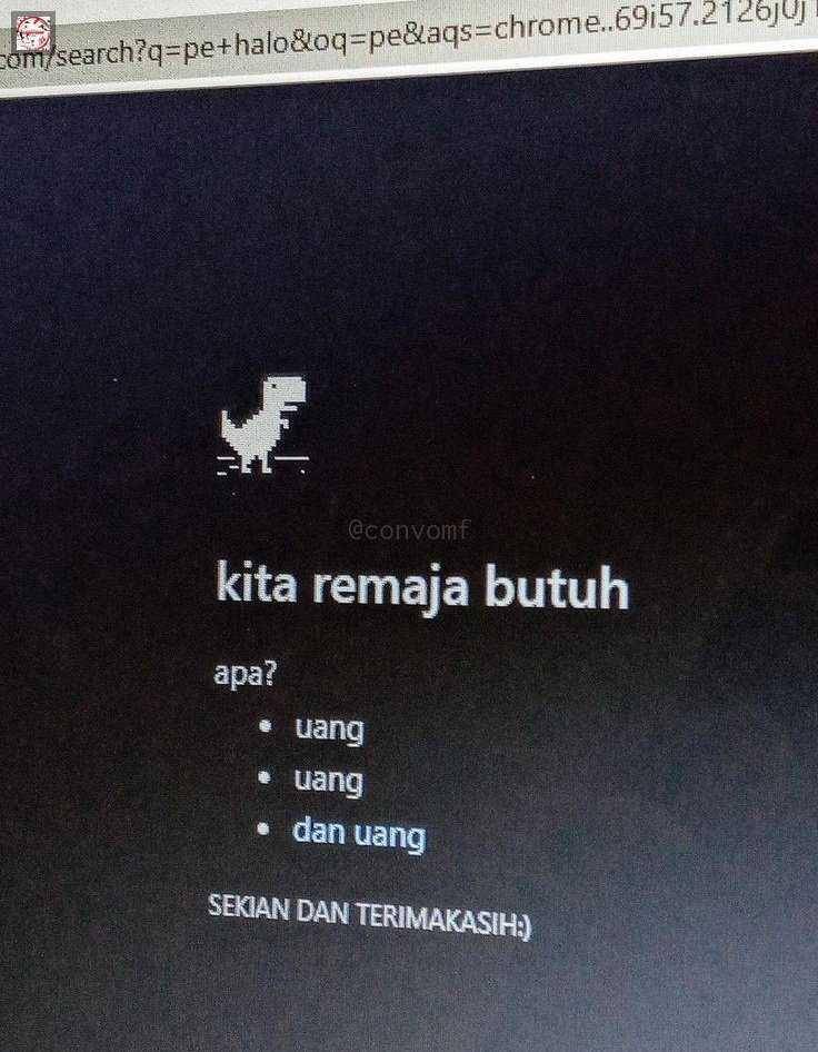 meme lucu remaja problematik (twitter.com/convomf)