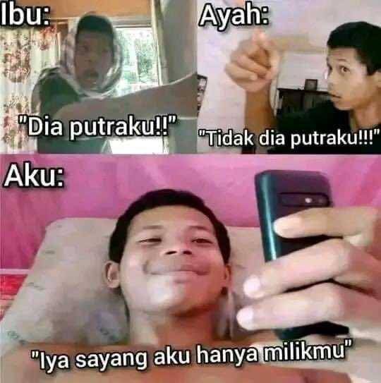 meme lucu remaja problematik (twitter.com/kegblgnunfaedh)