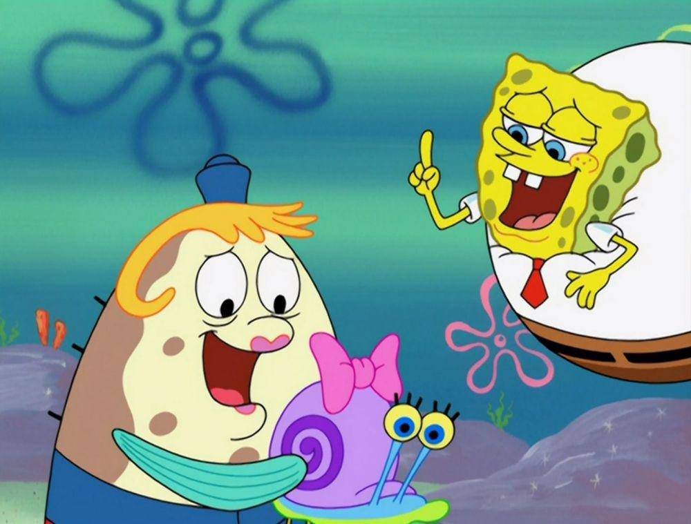 Mrs. Puff dan Anette. (dok.Nickelodeon/SpongeBob SquarePants)