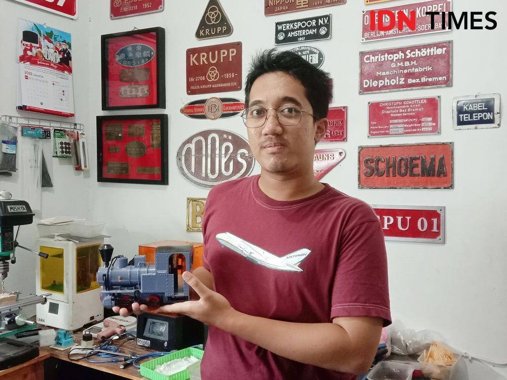 Medarrie Works, Pembuat Miniatur Kereta Api dari Hobi Jadi Uang