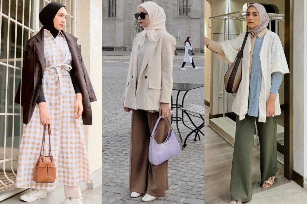 10 Ide Padu Padan Layering Outfit ala Bella Attamimi, Kekinian Abis!