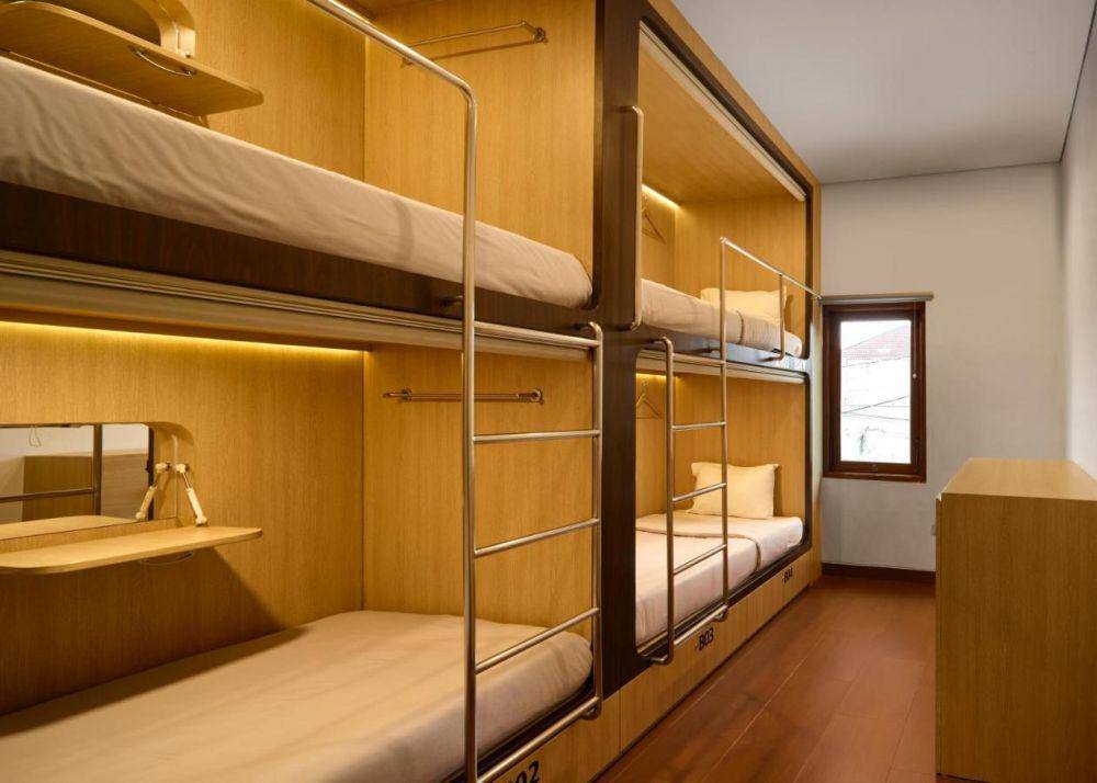 kamar sharing di Kamala House Yogyakarta (booking.com/kamala house)