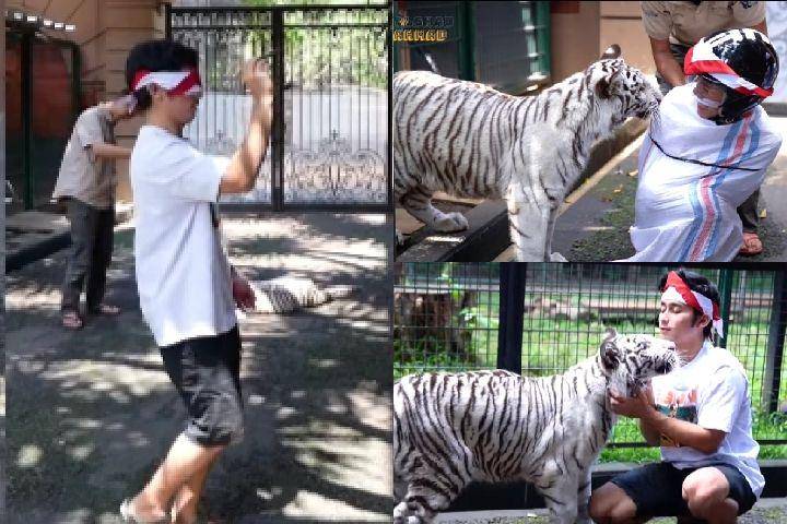 potret Alshad Ahmad dan tim lomba 17-an bareng Selen (youtube.com/Alshad Ahmad)