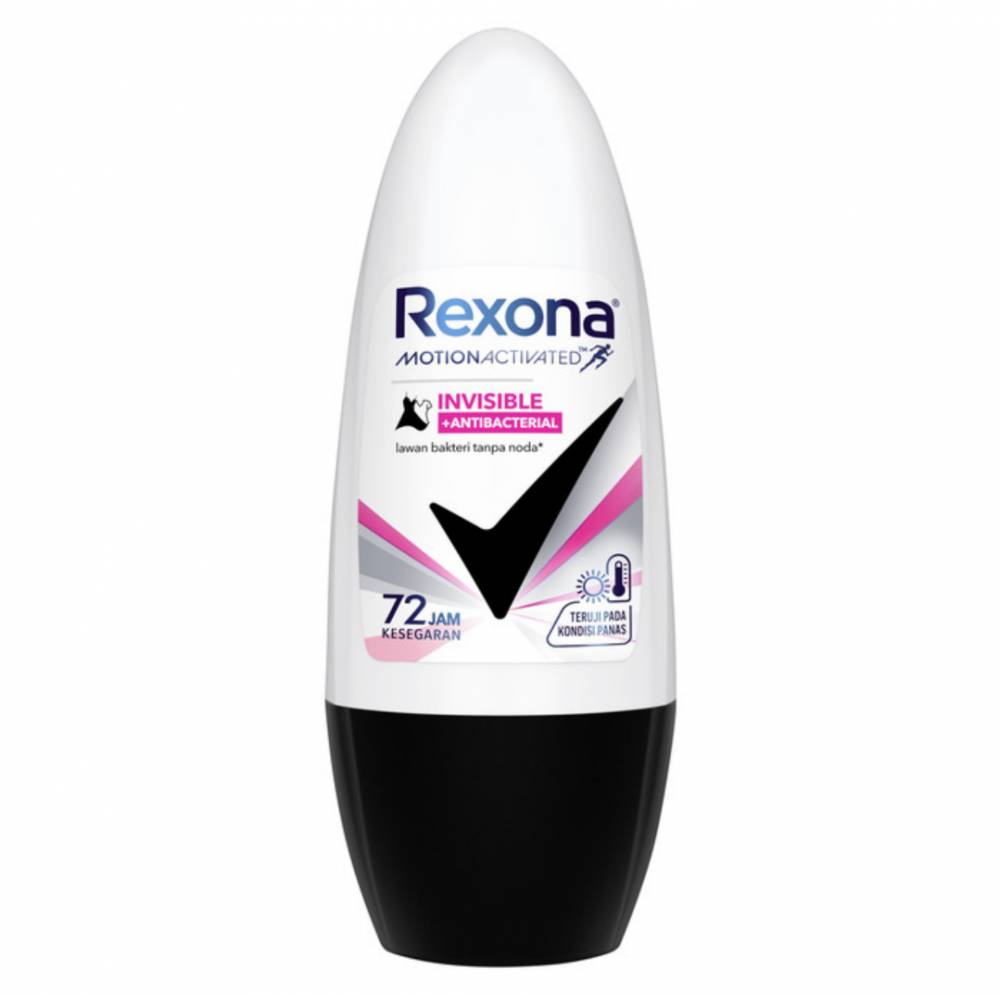 Rexona Invisible + Antibacterial Roll On (rexona.com)