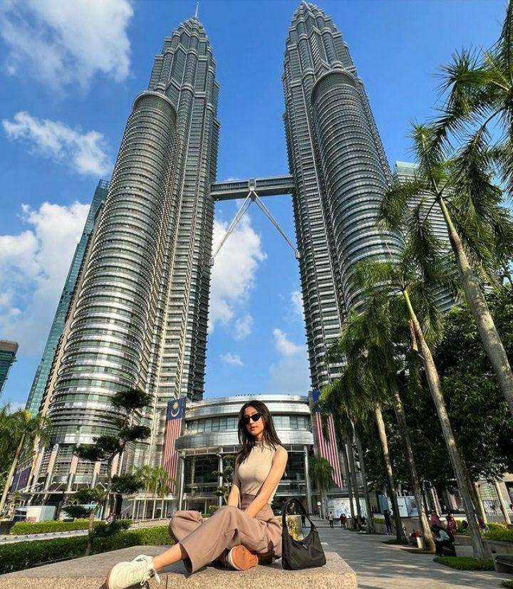 Potret Keisya Levronka di Malaysia. Instagram.com/keisyalevronka