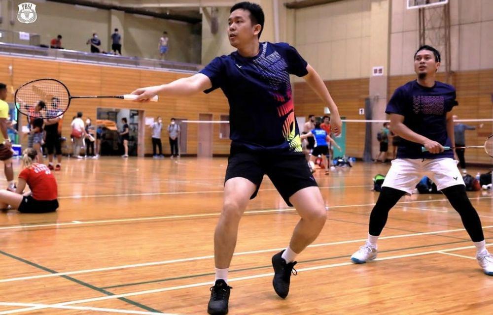10 Potret Latihan Perdana Tim Badminton Indonesia Jelang BWC 2022